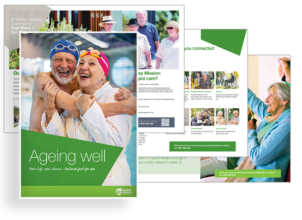Ageing Well Brochure Cover - Retirement Living and Aged Care Services in Brisbane Ageing Well Brochure Cover - Retirement Living and Aged Care Services in Brisbane
